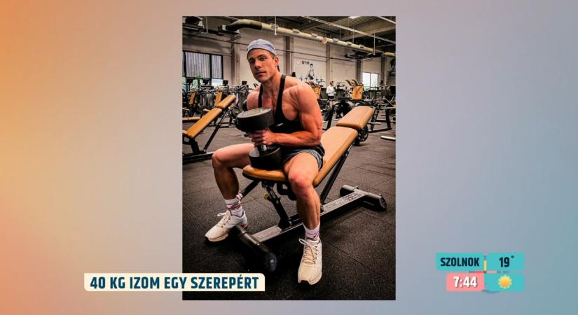 „Azért nem a nulláról indultam" – 3,8 százalékos testzsírra gyúrta le magát Simon Zoltán a Birodalom kedvéért