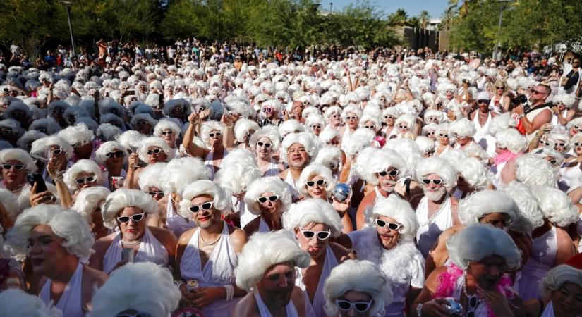 Több mint ezer Marilyn Monroe-hasonmás döntött Guinness-rekordot