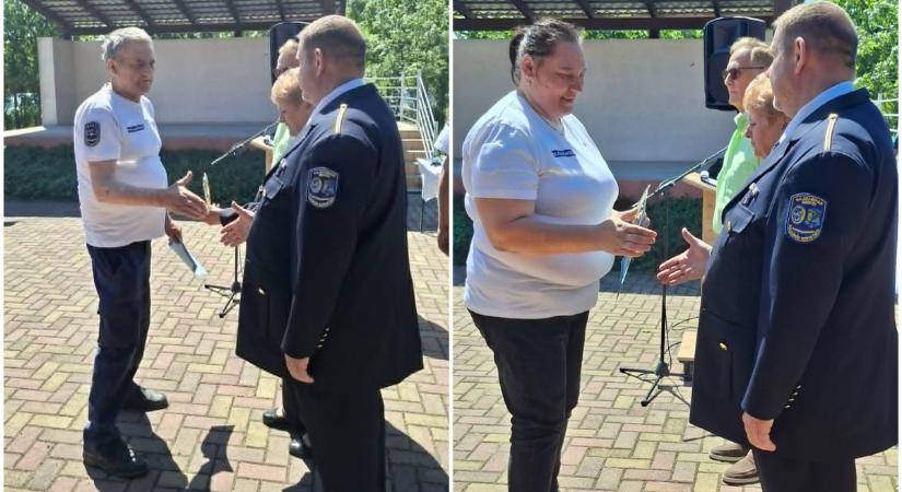 Két hajdú-bihari polgárőr kitüntetésben részesült