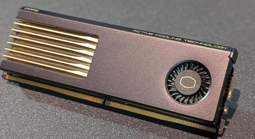 Beépített ventilátorok fogják hűteni a G.Skill új DDR5 memóriamoduljait