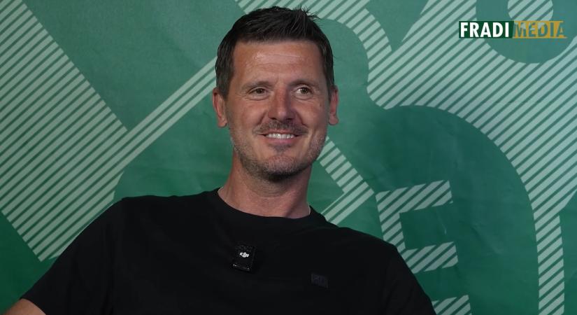 Borbély először szólalt meg Fradi-edzőként: "Jó helyen vagyok, hazatértem"