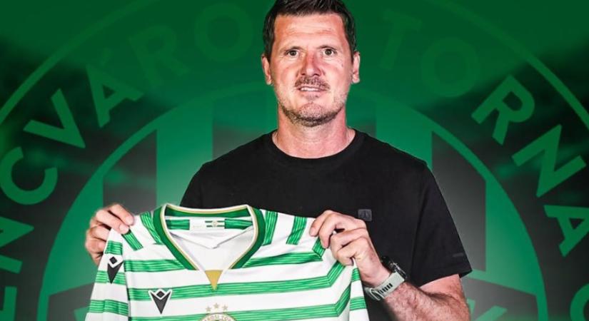 Borbély Balázs a Ferencváros új vezetőedzője