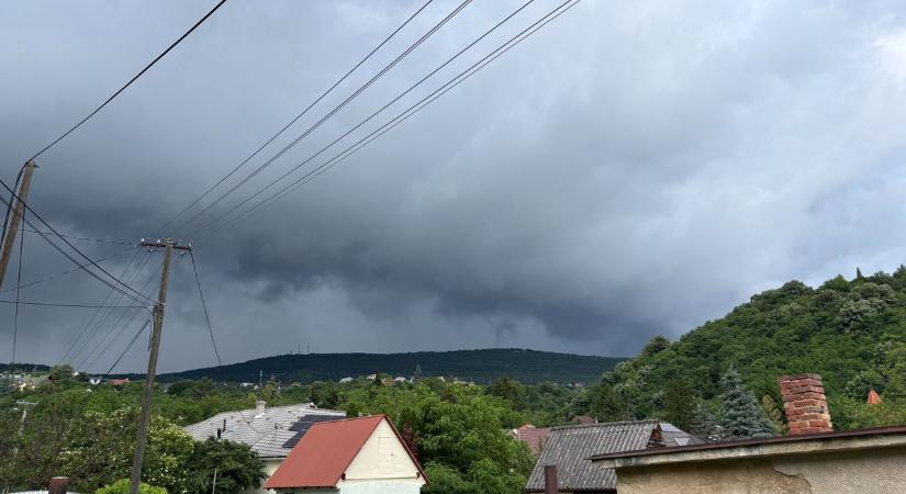 Megérkezett a vihar Baranyába, de amilyen gyorsan jött, olyan gyorsan ment is (FOTÓKVIDEÓ)