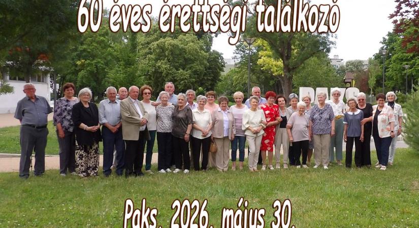 Érettségi találkozó: emlékek hatvan év távlatából