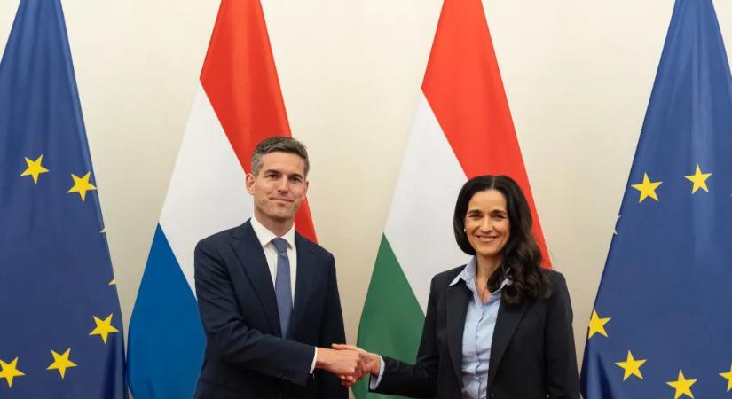 Orbán Anita először a holland külügyminisztert fogadta hivatalos látogatáson