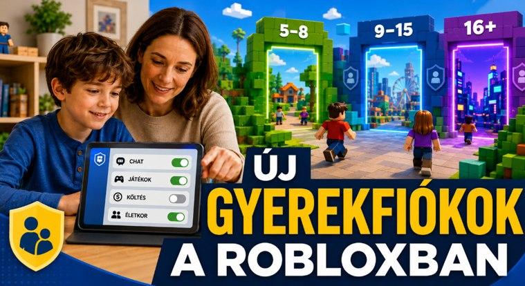 A Roblox már nem ugyanaz a játék lesz a kisebb gyerekeknek: jönnek az új gyerekfiókok