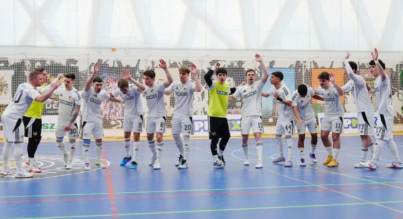 Futsal NB I: a hosszabbítás végén ollózós góllal egyenlített a DEAC a bronzcsatában