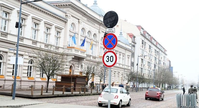 Kedd reggeltől minden megváltozik Szolnok belvárosában, mutatjuk a részleteket