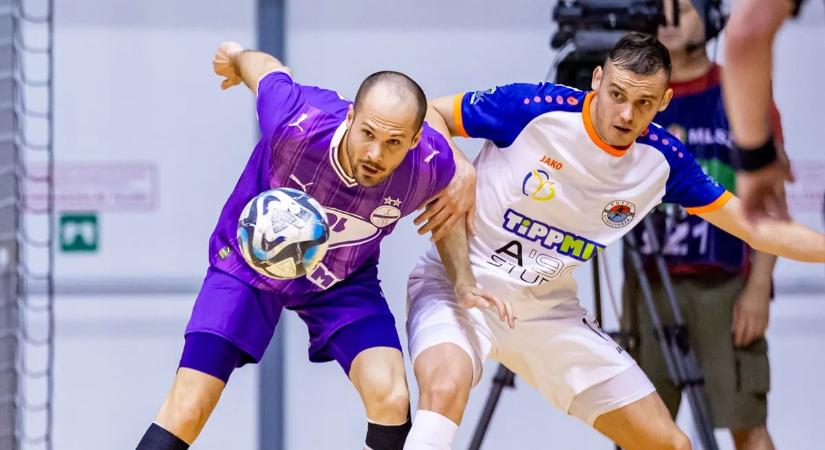 Futsal NB I: kiütéses sikerrel egyenlített a döntős párharcban a Nyíregyháza az Újpest ellen