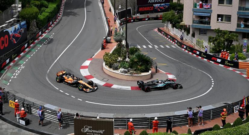 Monaco utcáin lelassítja a Forma-1-es autókat a Nemzetközi Automobil Szövetség