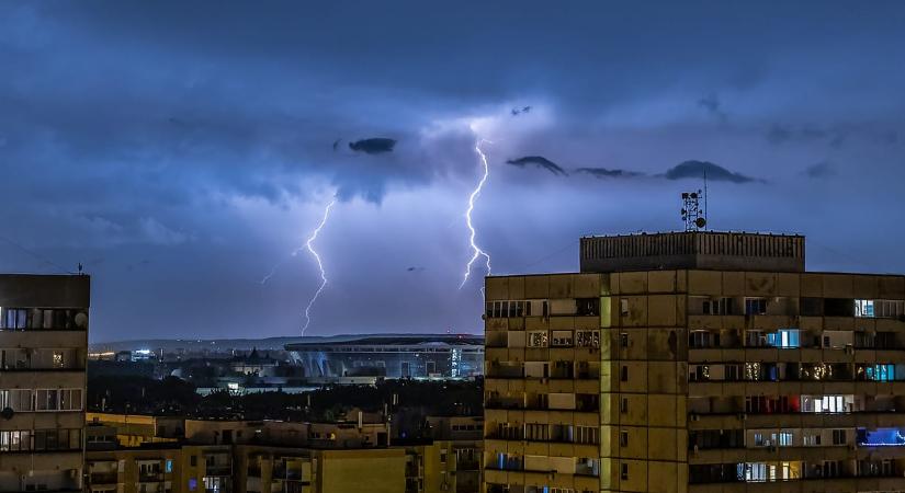 Három megyére is veszélyjelzést adtak ki viharok miatt