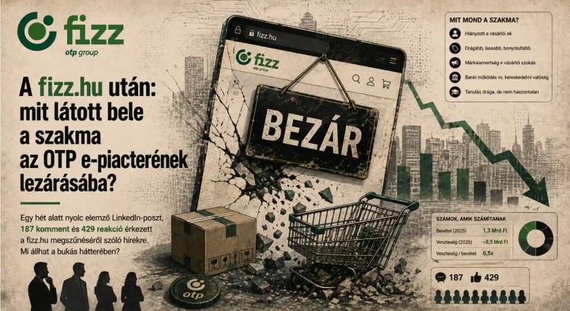 A fizz.hu után: mit látott bele a szakma az OTP e-piacterének lezárásába?