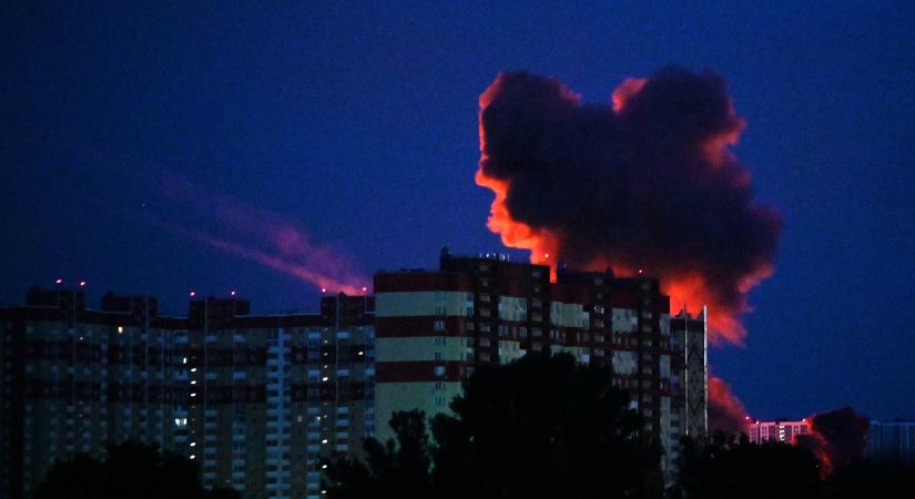 Hatalmas támadást indított Oroszország ukrán városok ellen