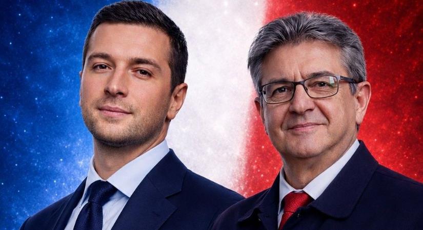 Brüsszel rémálma valóra válhat a francia elnökválasztáson: érik a Bardella-Mélenchon párharc