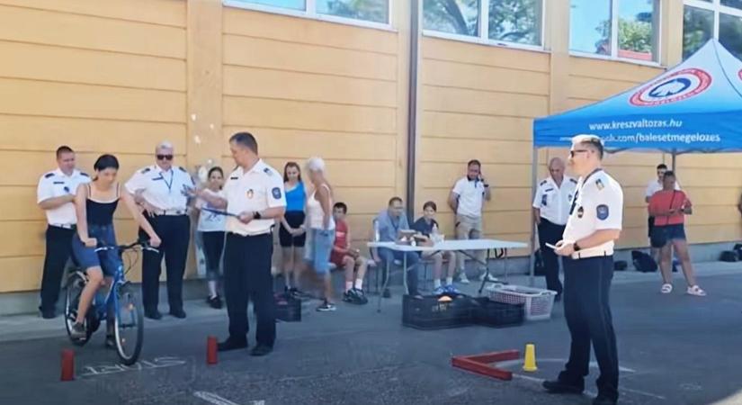 Bajnokokat avattak Nyíregyházán: eldőlt, kik a vármegye legügyesebb bringás diákjai – videóval