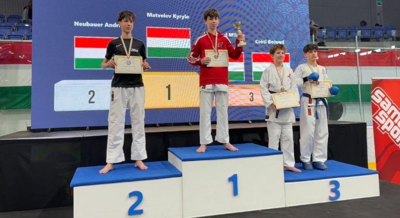 Ezüstérem és köszönet a WKF bajnoksága után