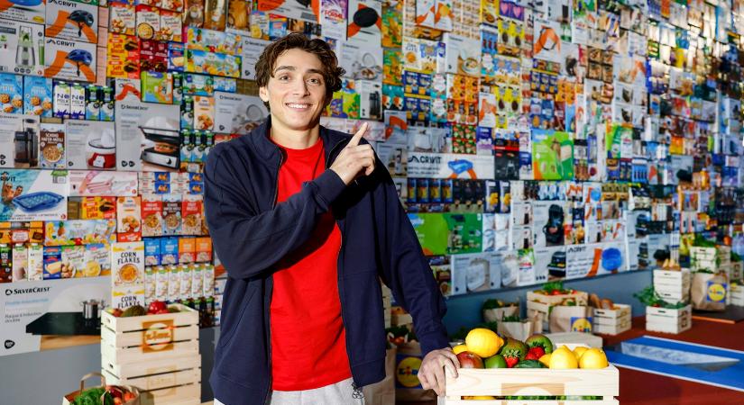 Duplantis nagy ugrása a Lidl kampányában