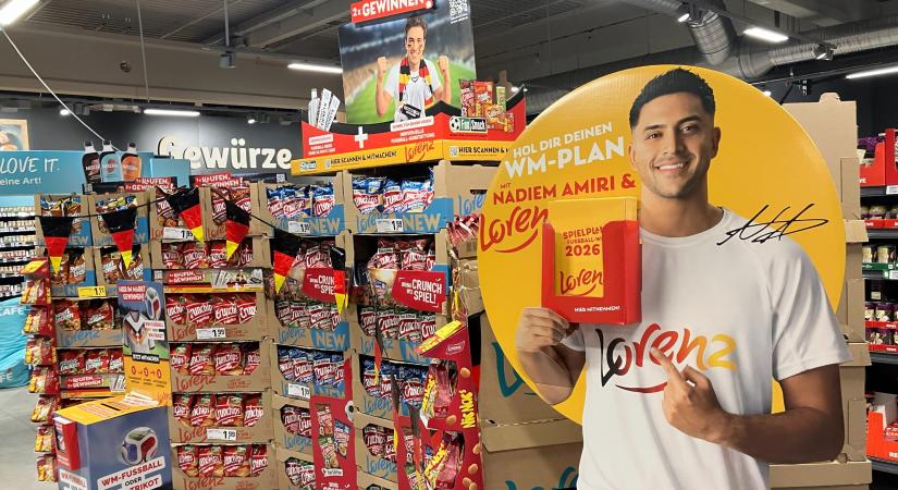 Futballfókuszú eladótéri aktivációval készül a Rewe Németországban a VB-re