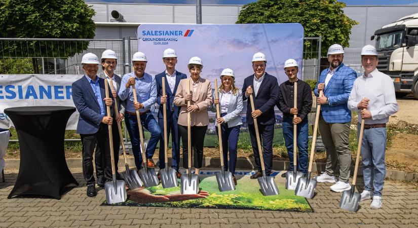 A SALESIANER nagyváradi high-tech projektjének ünnepélyes alapkőletétele