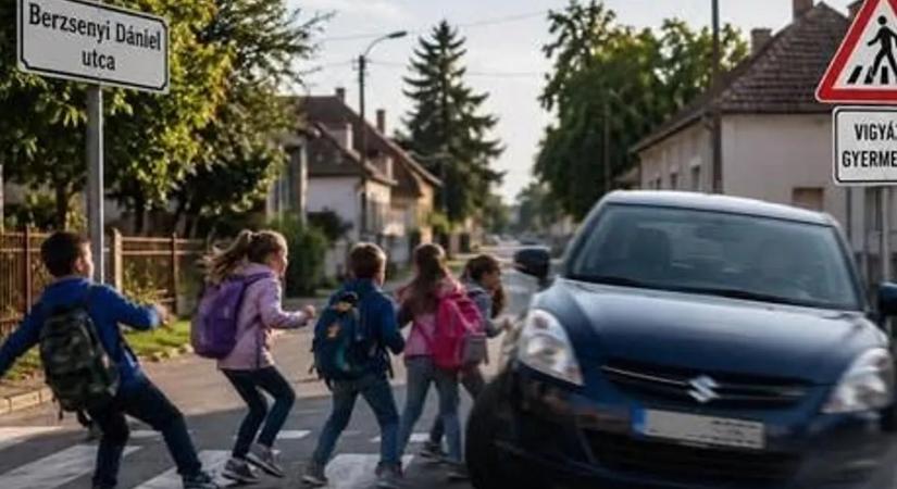 Elképesztő! Óvodások közé hajtott az autós Vas vármegyében