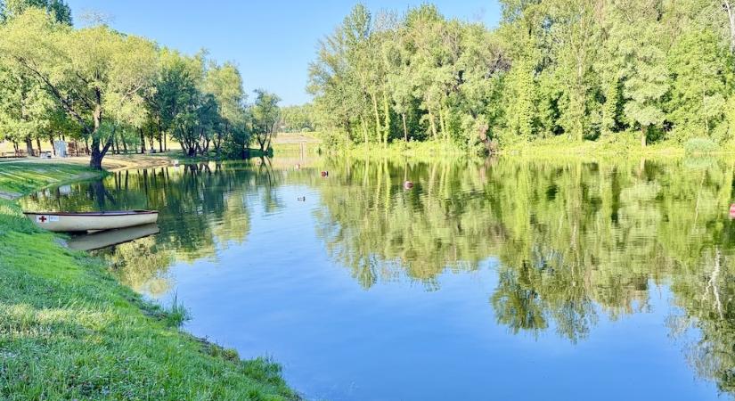 Megújult az Aranypart II - közösségi grillház, több árnyék és hosszabb strandszezon várja a győrieket