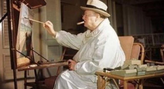 Új kiállítás mutatja be Winston Churchill ritkán látott festményeit