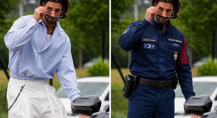 Egyenruhába bújtatta a mémmé vált Szoboszlai Dominikot a rendőrség