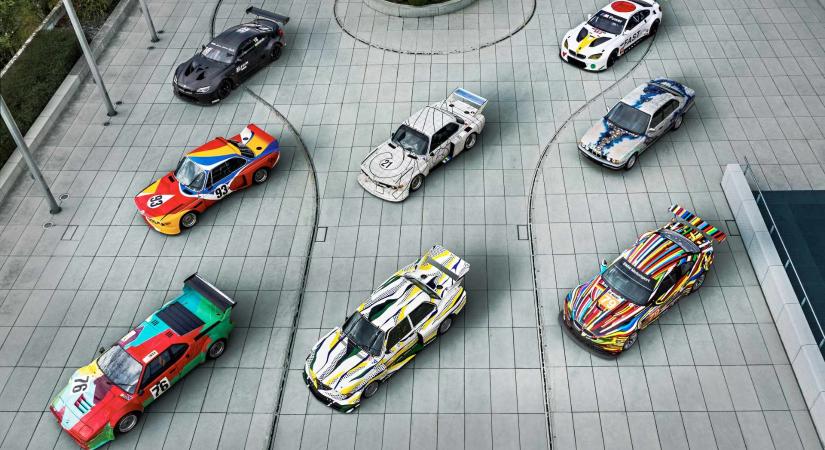 Guruló műalkotások inváziója Münchenben: 50 éves a BMW Art Cars legenda