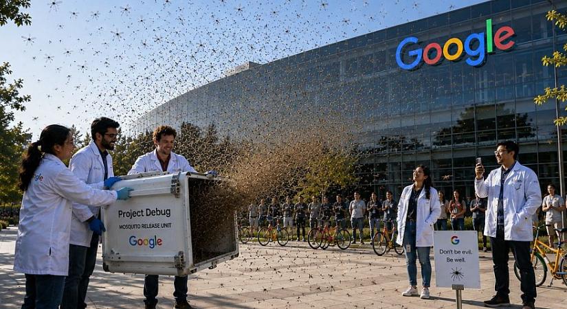 Szúnyogok tízmillióit zúdítaná rá két államra is a Google egy kísérlet keretében