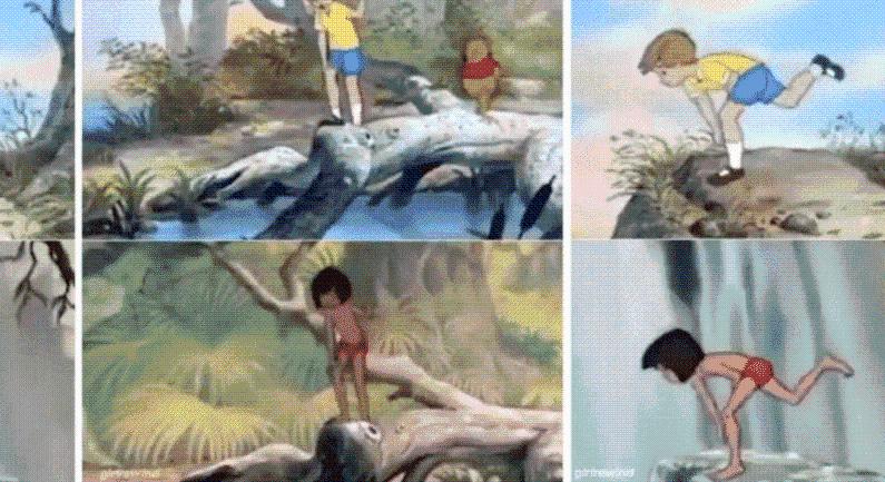 Valaki kiszúrta, hogy a Disney újrahasznosítja a jeleneteit más rajzfilmekben