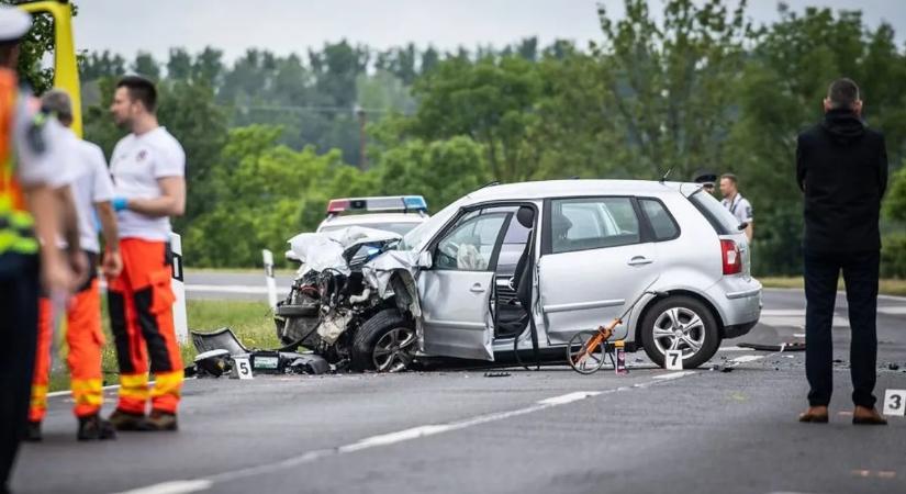 Megrázó felvételek: halálos baleset történt a 44-es főúton