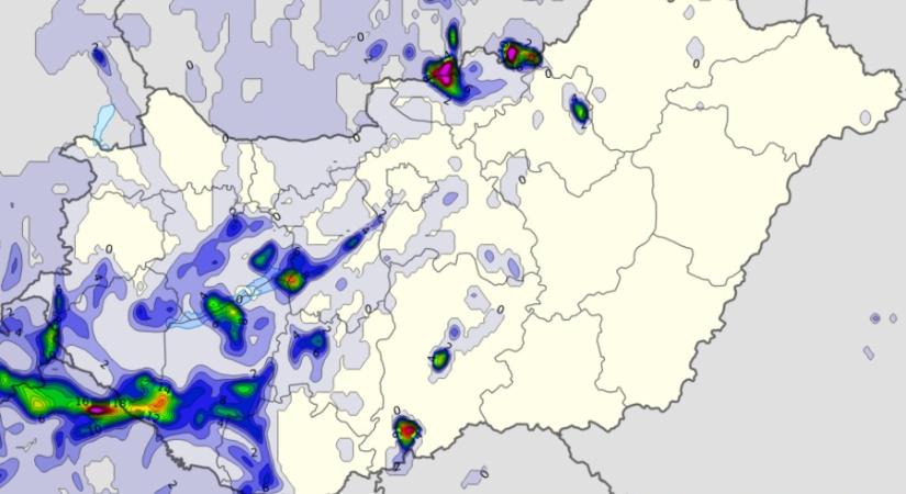 Érkezik az eső! Térképeken mutatjuk mikor várható, óráról órára