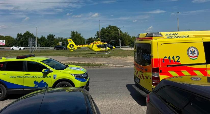 Mentőautót és mentőhelikoptert riasztottak Balatonakarattyára egy újraélesztéshez