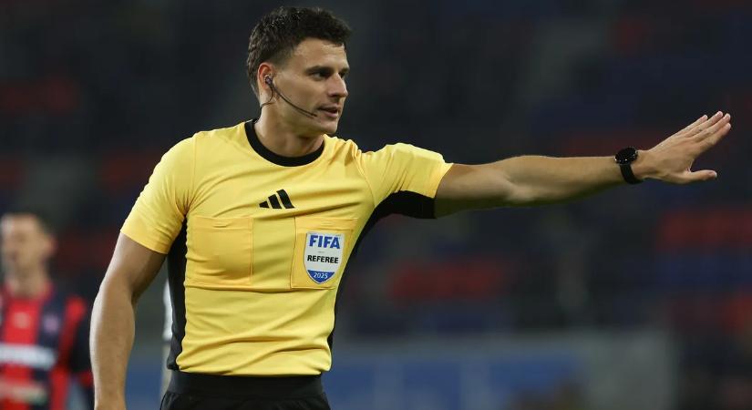Rúsz Márton Szombathelyen vezet válogatott mérkőzést
