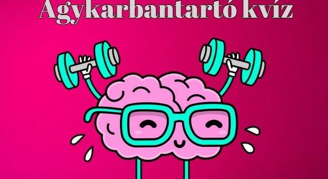 Agykarbantartó napi kvíz - Ezt a zseniális agytornát 0-99 éves korig mindenkinek ajánljuk