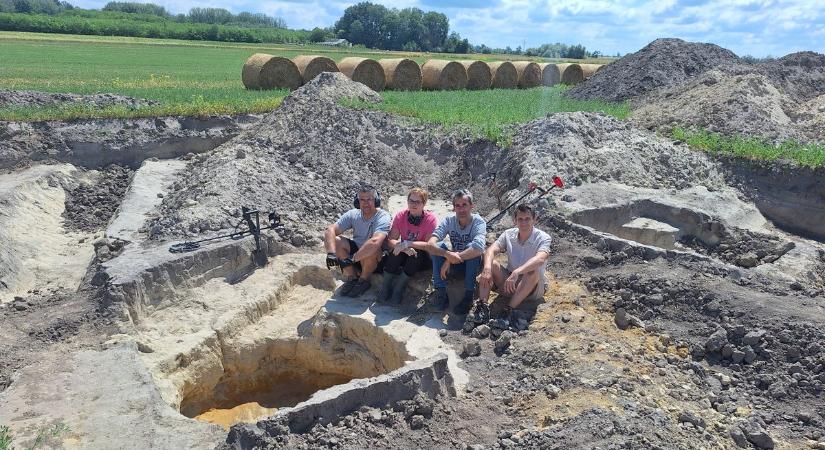Több ezer év emlékei kerültek elő, ritka leletre bukkantak Csongrád közelében