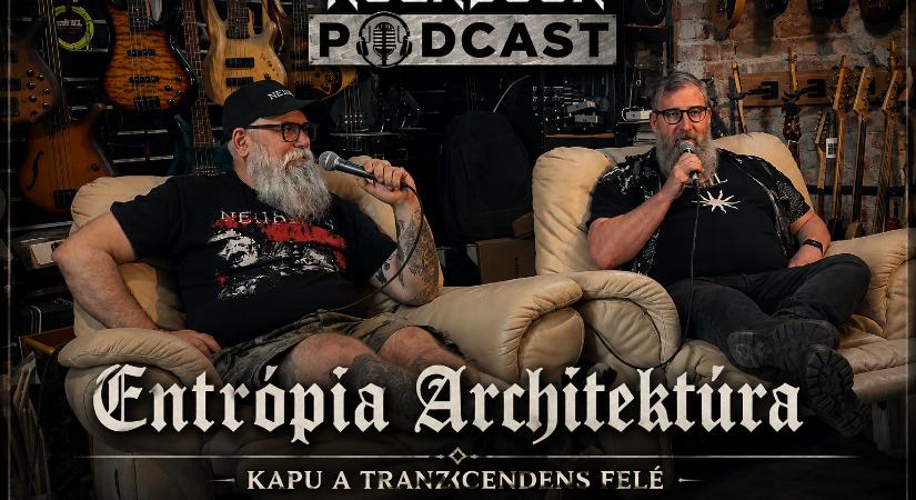 Entrópia Architektúra interjú: "Kapu a transzcendens felé" - Rockbook Podcast 73.