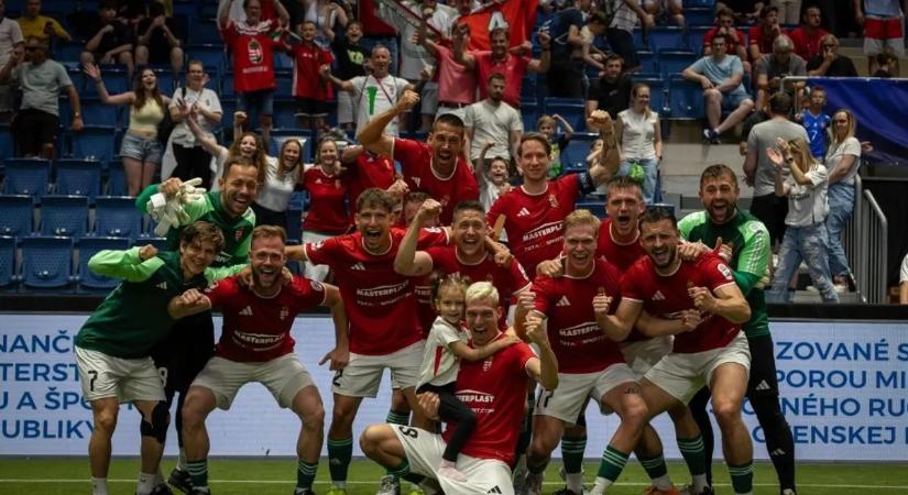 Elődöntős a magyar válogatott a minifutball Eb-n
