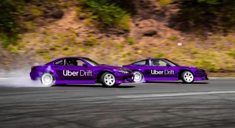 Uber Drift fuvart is lehet kérni Tokióban
