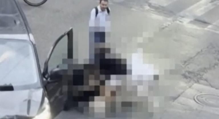 Videón a támadás: külföldiek verték össze az autójából kirángatott sofőrt Budapest belvárosában