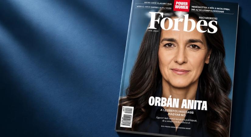Az első magyar politikus a Forbes címlapján