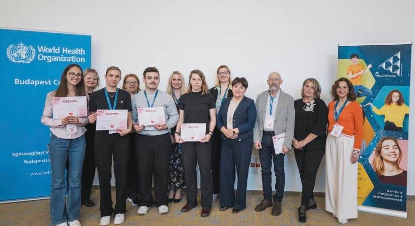 Kiskőrösi diák nyert rangos egészségügyi innovációs díjat