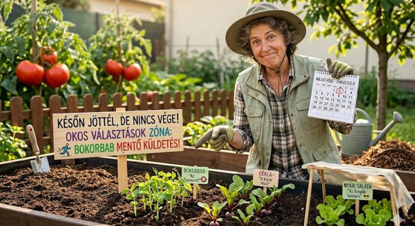 Nem késtél el a veteményessel, csak okosabban kell választani