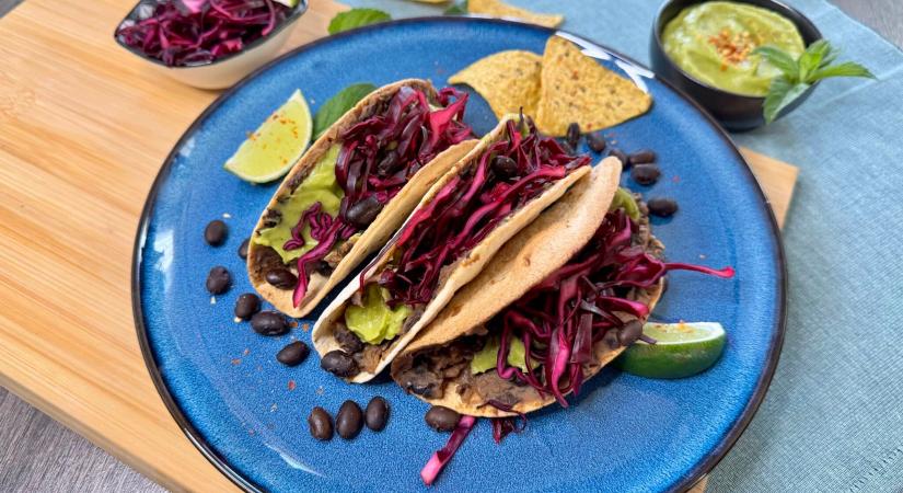 Feketebabos taco – füstös, szaftos töltelék, vibráló mexikói ízek