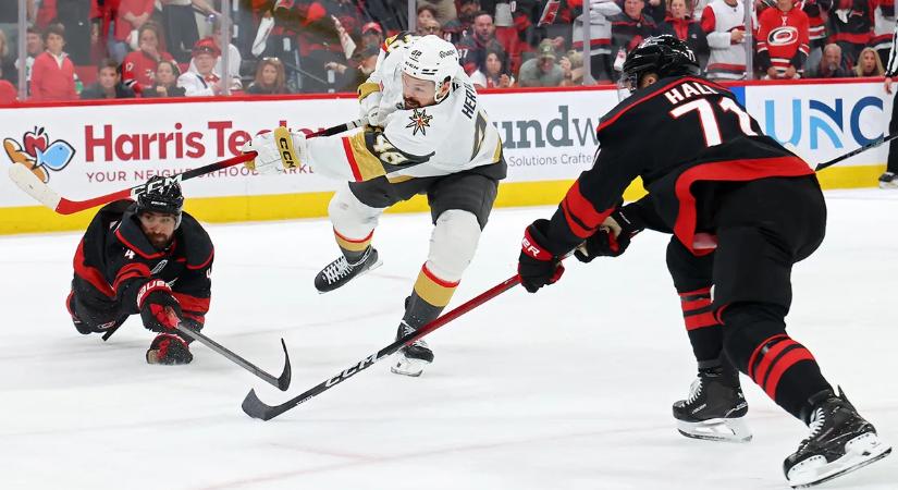 NHL: idegenbeli Vegas-sikerrel indult a csata a Stanley-kupáért