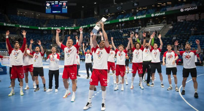 A Veszprém megnyerte a kézilabda NB I-et – harmincadik bajnoki cím a Szeged otthonában