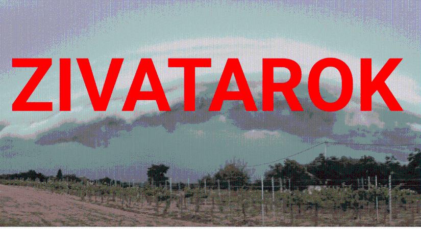 Ma: Zivatarok, heves zivatarok!