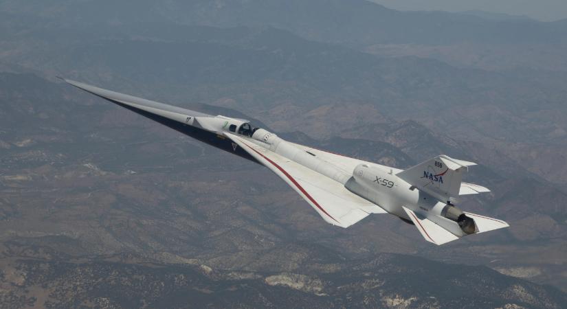 Készen áll a hangsebesség átlépésére a NASA halk szuperszonikus repülőgépe, az X–59