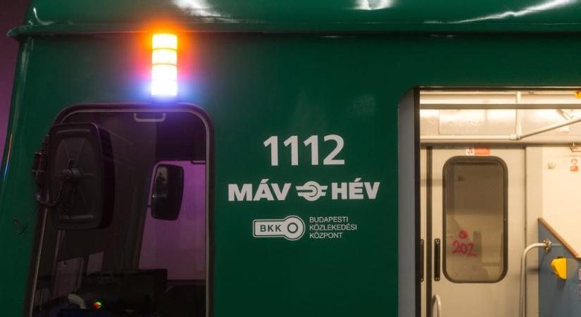 Halálra gázolt a HÉV egy embert Óbudán