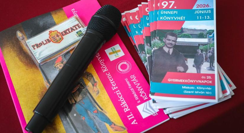Bejelentették a 97. Ünnepi Könyvhét miskolci programjait - képekkel